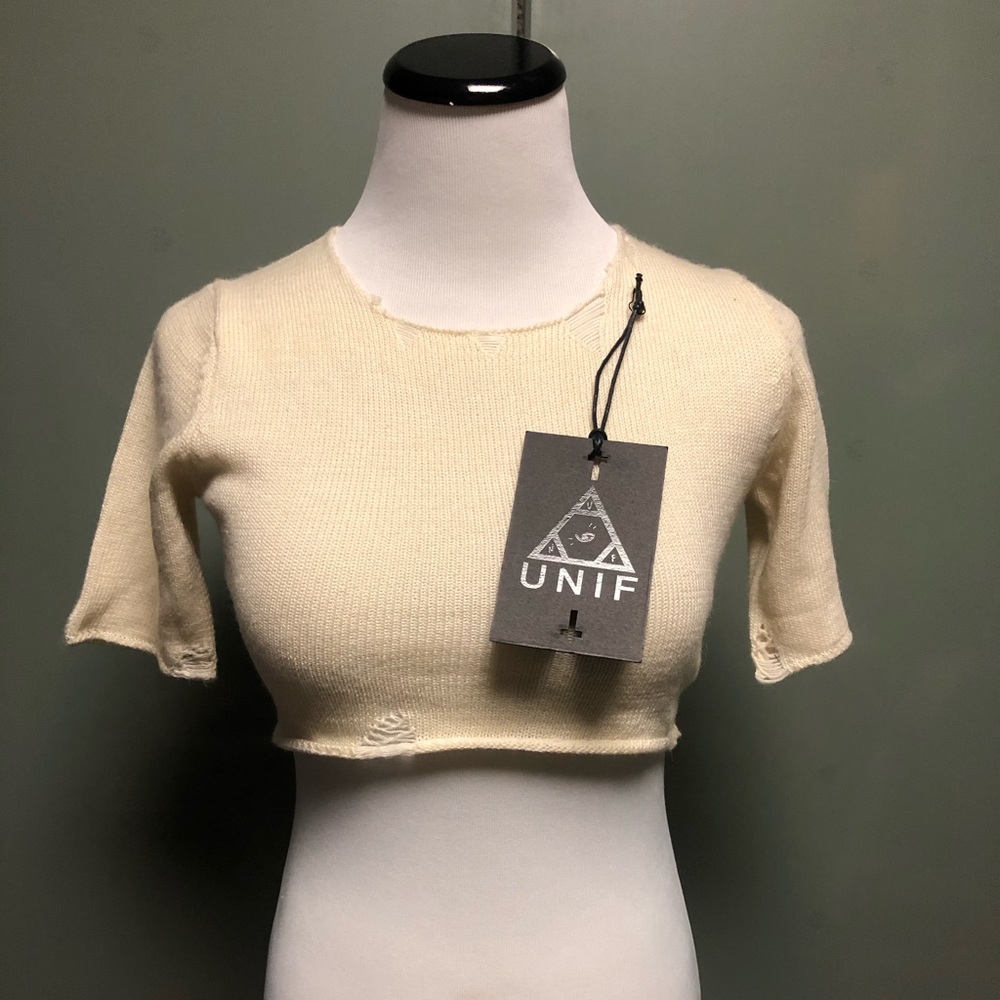 Unif Cropped Sweater